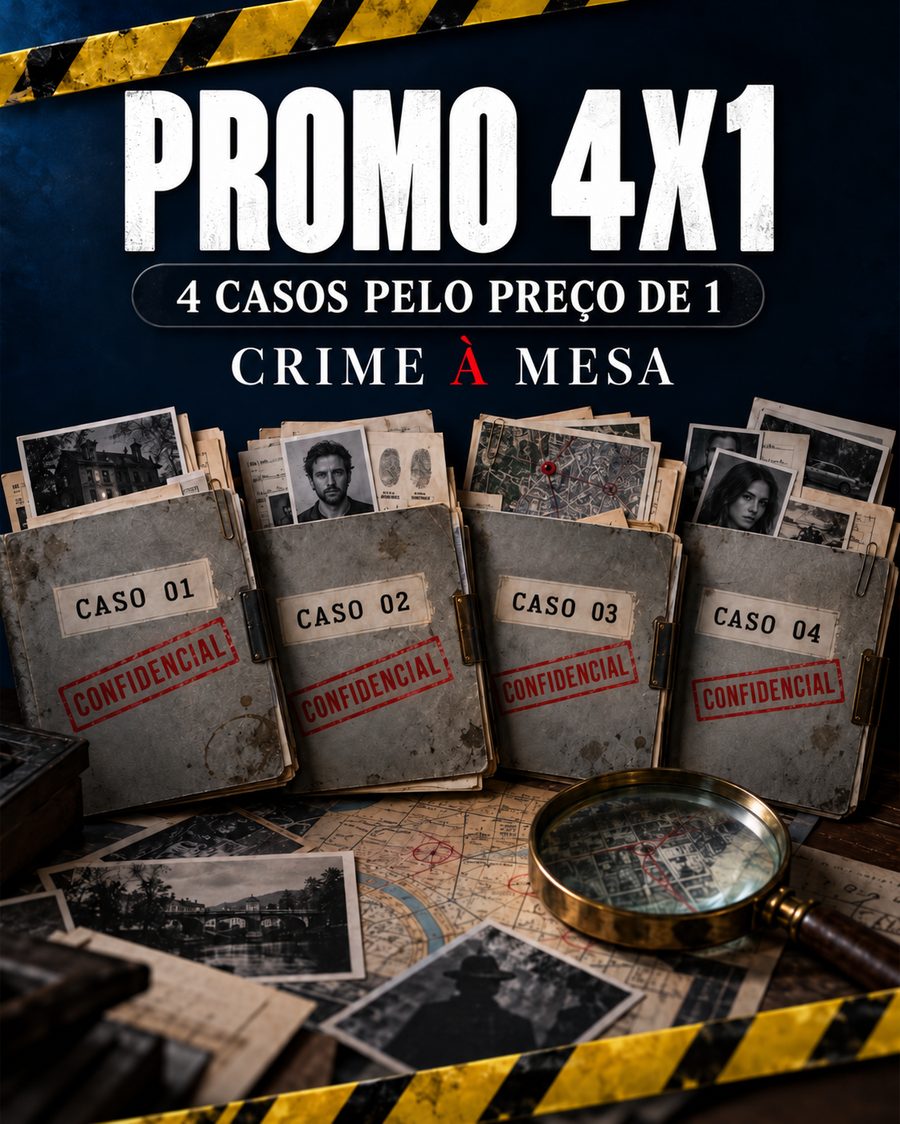 Pack 4x1: 4 casos pelo preço de 1, Crime à Mesa
